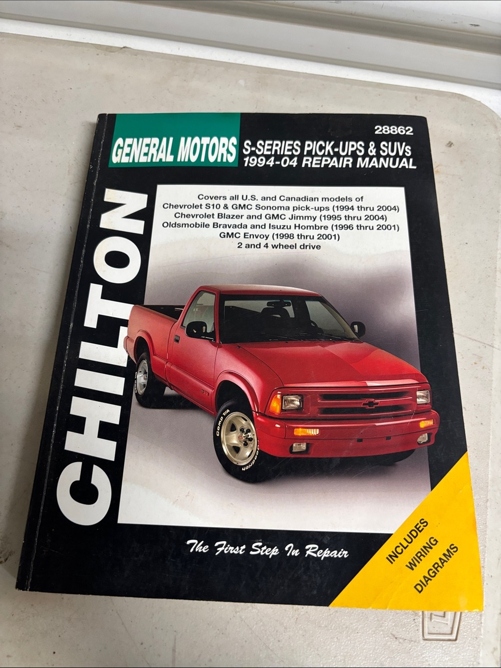 Chilton's General Motors S-series Pick-ups and SUV's 1994-04 Repair Manual